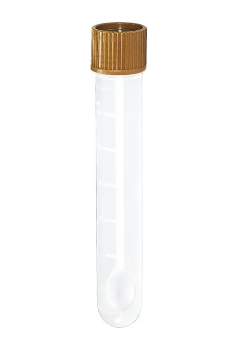MEGRO Stuhlröhrchen Verschluss montiert (Inhalt: 30 ml, Menge: 500 Stück)