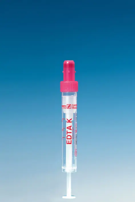 SARSTEDT S-Monovetten 2,7 ml, 66 x 11 mm, Kalium- EDTA, Standarddruck, steril