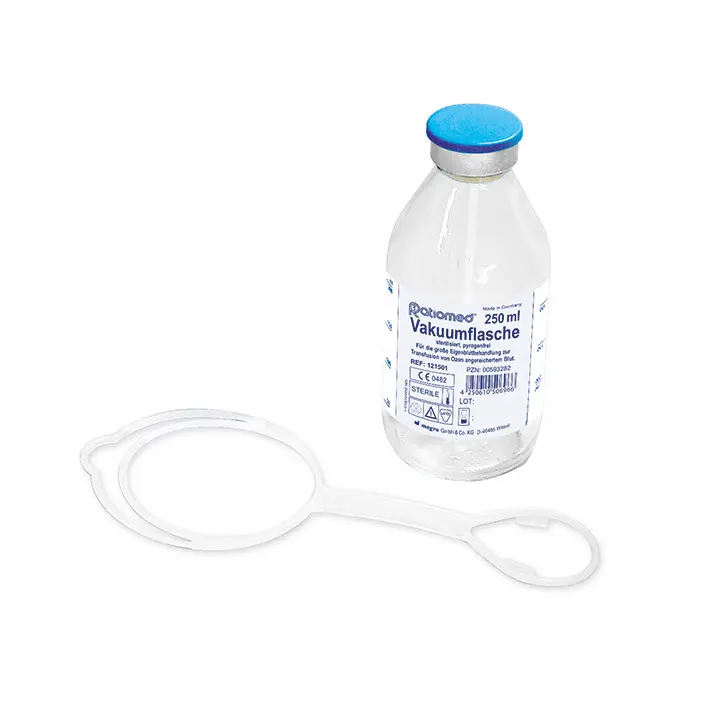SPM Vakuumflasche Glas inkl. Flaschenhalter