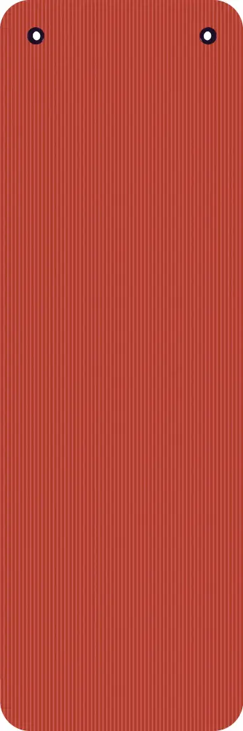 MAMBO Matten mit Ösen 180 x 60 x 1.5 cm (Farbe: Rot)