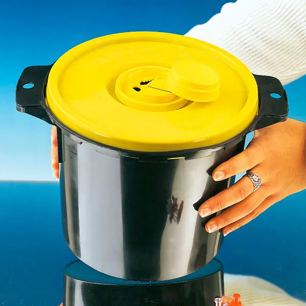 SERVOBOX Abwurfbehälter Großmodell Type Mittel 5,0 Liter