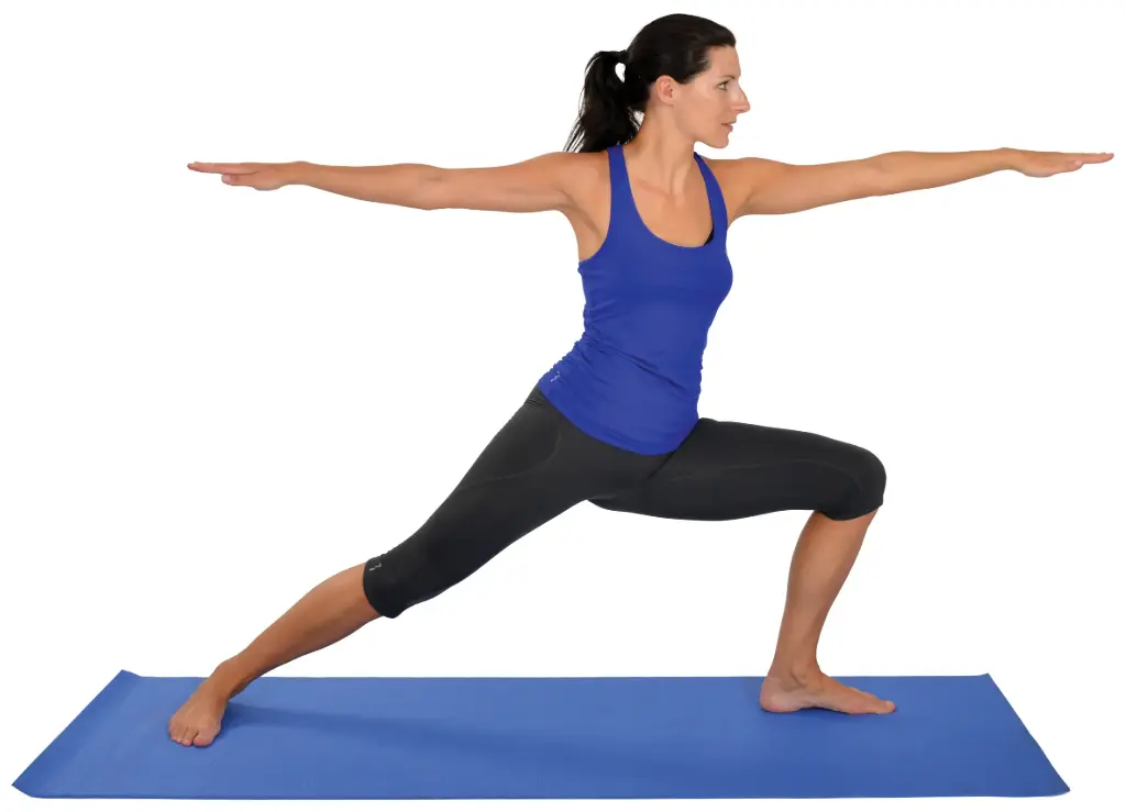 MAMBO Yoga Matte blau