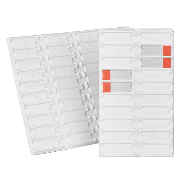 SERVOPRAX Objektträger-Tabletts (Kapazität: Für 10 Objektträger, Lagerung: 100 x 340 mm)