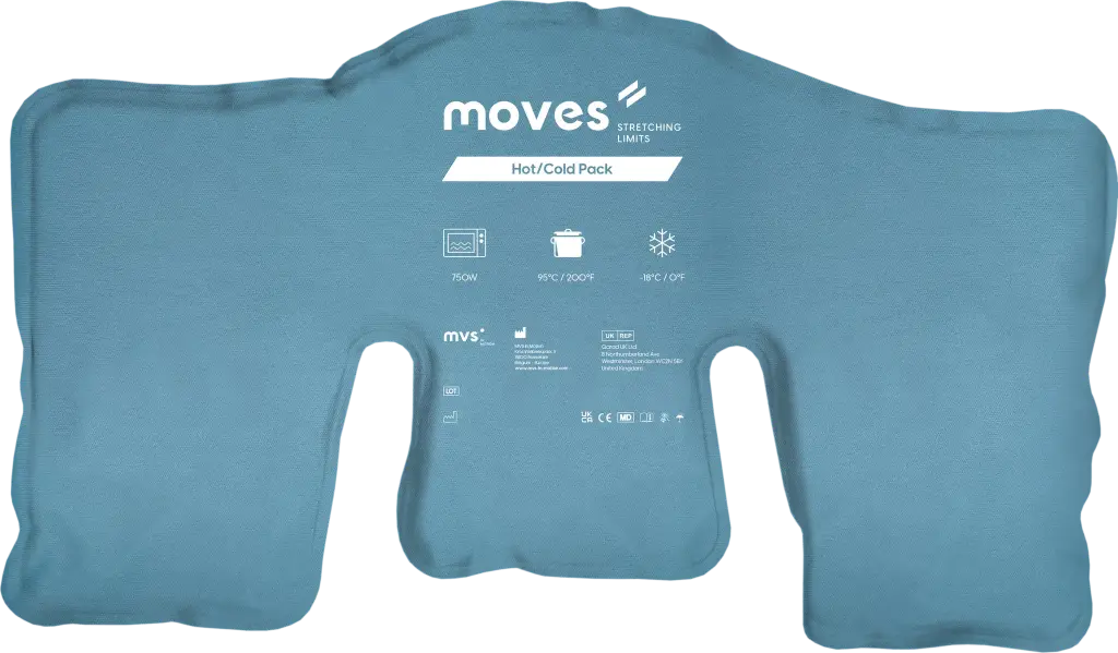 MVS MVS Hot / Cold Soft Touch Nackenkompresse mit Lehm Füllung (Maße: 20 x 40 cm, Menge: 1 Stück)