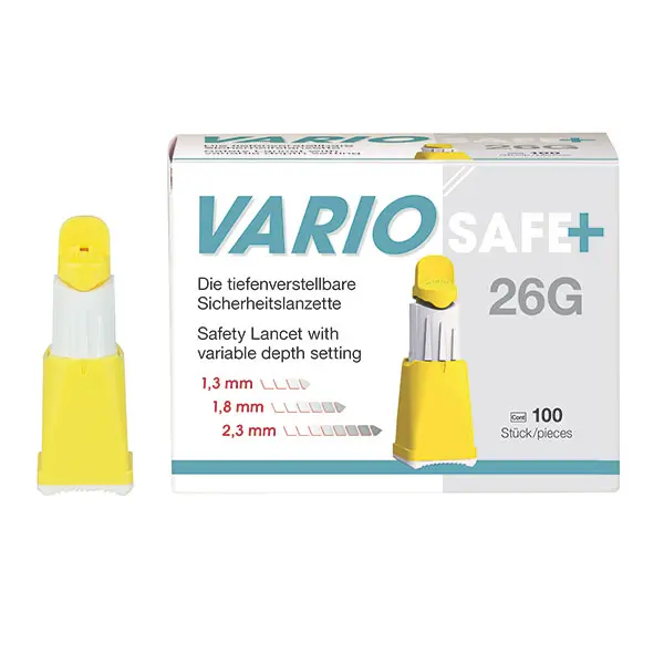 SERVOPRAX Vario Safe Plus Sicherheitslanzette 100 Stück