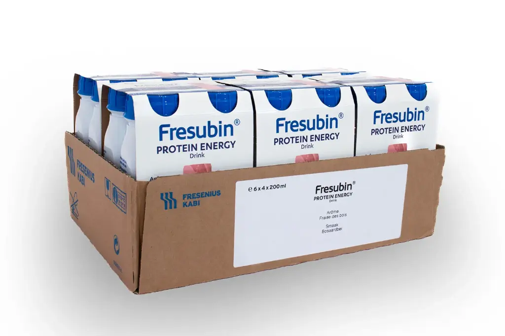 Fresubin Protein Energy Drink Walderdbeere 24 x 200 ml DEUTSCH