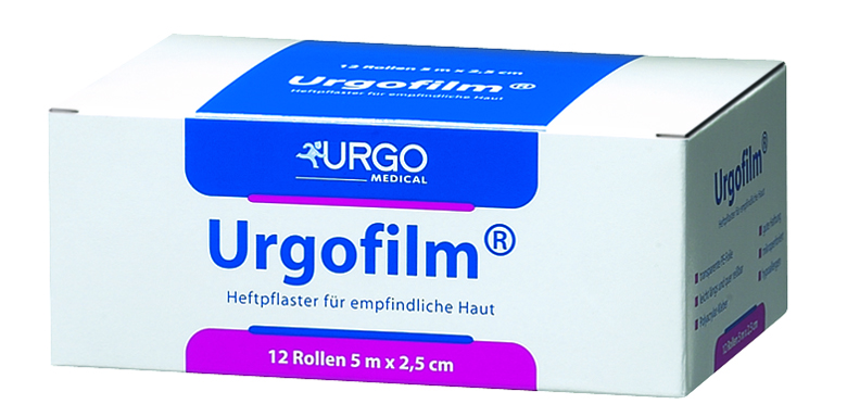 URGO Urgofilm transparentes Rollenpflaster ohne Schutzring