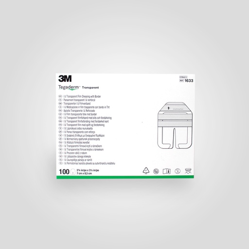 3M Tegaderm I.V. steriler Filmverband transparent