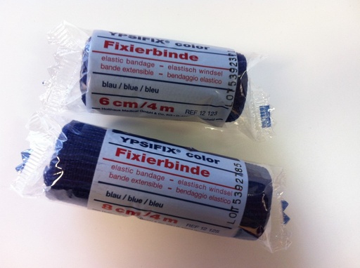 HOLTHAUS YPSIFIX color Fixation bandage in single packaging blue