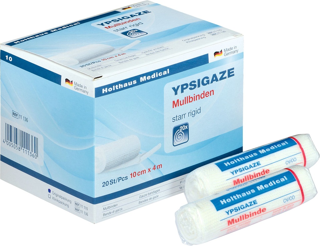 HOLTHAUS YPSIGAZE Gauze bandage in foil and box single