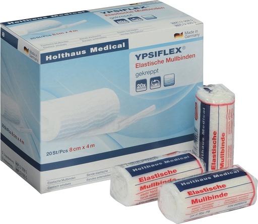 HOLTHAUS YPSIFLEX Elastic gauze bandage in foil single