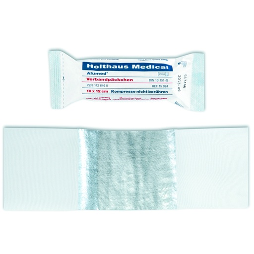 HOLTHAUS Alumed Dressing packet sterile