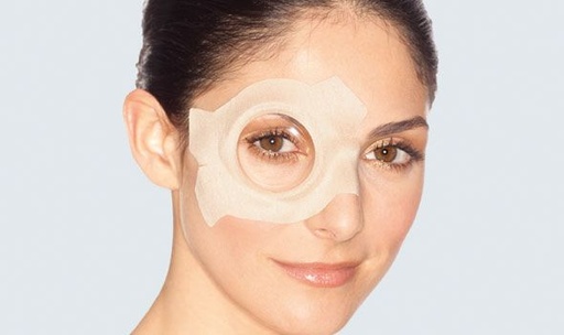 LOHMANN & RAUSCHER PRO-OPHTA Augenverband S 10 x 7.2cm