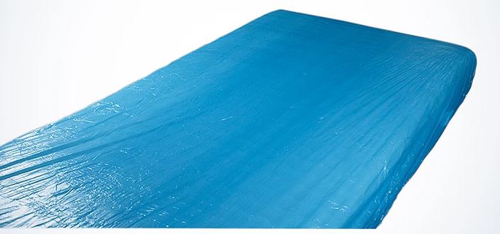 AMPRI Matratzenschoner CPE blau