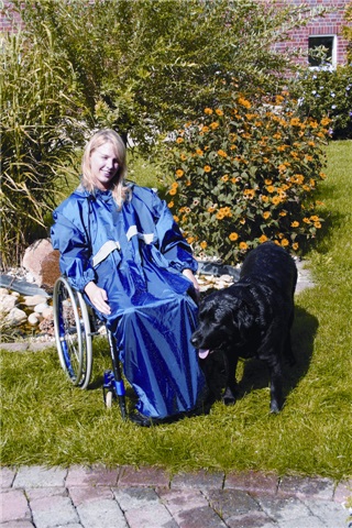 ORGATERM Rain cape for adults