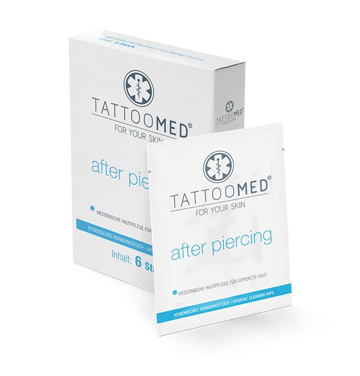 TATTOOMED after piercing Hygienetücher