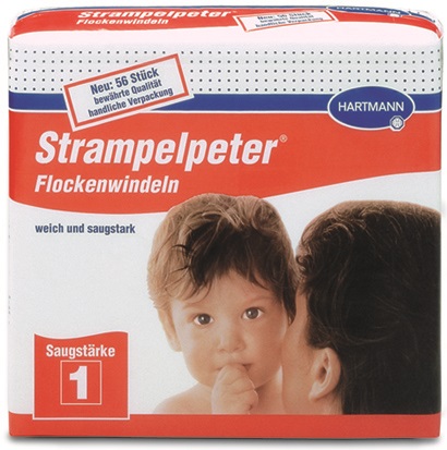 HARTMANN Strampelpeter Flockenwindeln