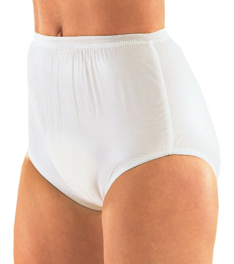 SUPRIMA PU brief slip-on shape white for incontinence
