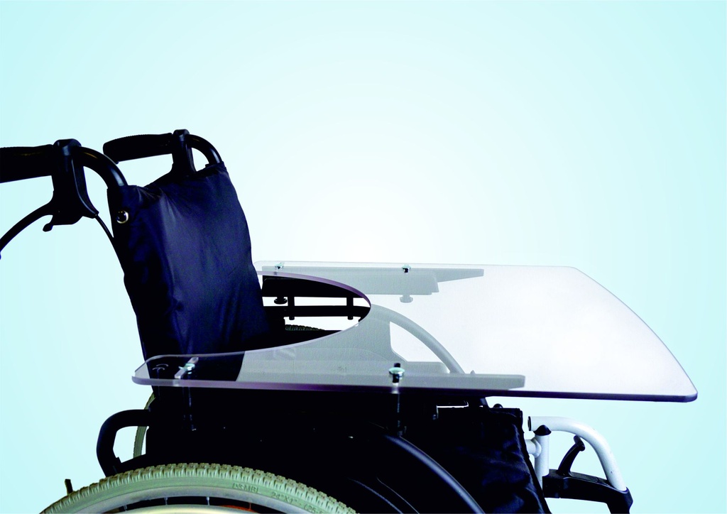 TheraMedical Therapietisch für Rollstühle 8 mm ohne Kante