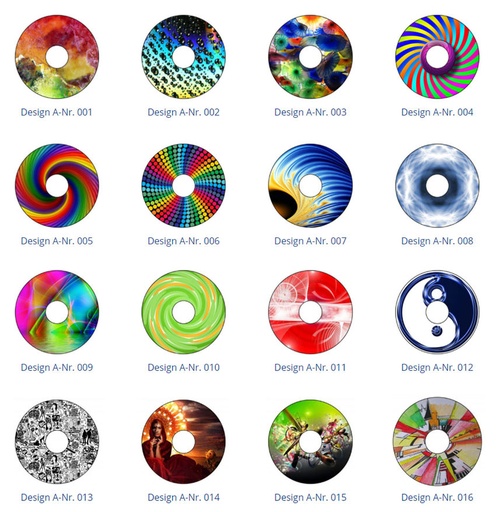 TheraMedical Spoke guard with motif Design in digital print