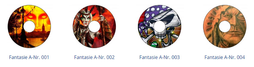 TheraMedical Speichenschutz mit Motiv Fantasie im Digitaldruck