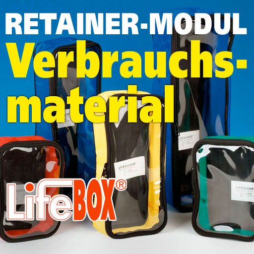 [15782-01] LIFEBOX Retainer Modul Verbrauchsmaterial