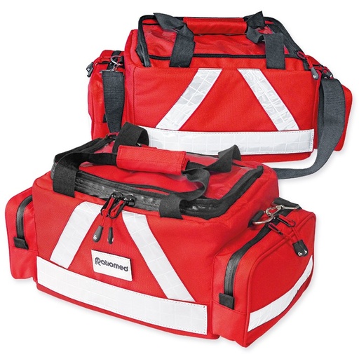 [16548-01] RATIOMED Notfalltasche WasserStopp mittel rot leer