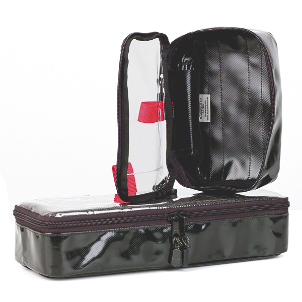 SERVOPRAX LifeBOX RetainerSystem made of tarpaulin black empty