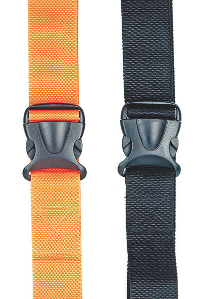 LIFEGUARD Strap set for Spineboards and Scoop stretchers, with plastic buckle, without Speedclip