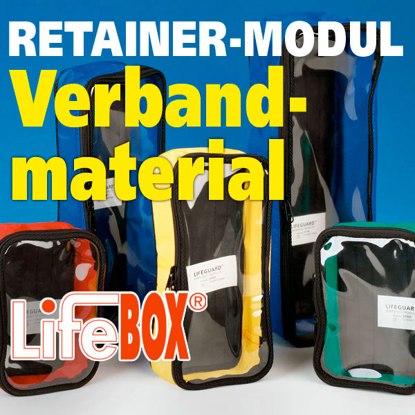 LIFEBOX Retainer Modul M Verbandmaterial