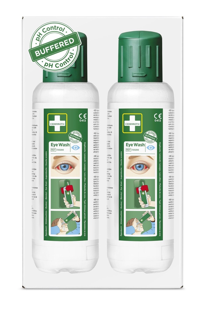 CEDERROTH Augenspüllösung 2 x 500 ml
