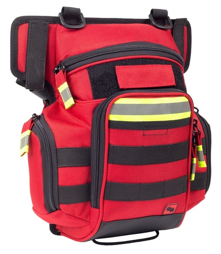 [25595-01] ELITE BAGS EMT POUCH Thigh Bag red