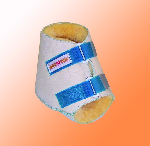 ORGATERM Medical heel protector made of sheepskin