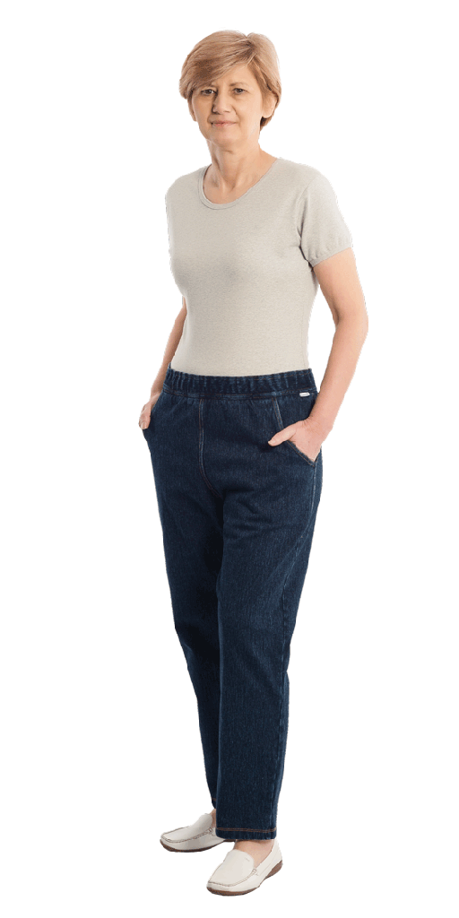 SUPRIMA CareActive Pflegeoverall unisex Jeans mit Shirt verbunden