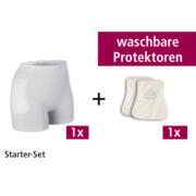 SUPRIMA Hüftprotektoren Starter Set 2 (1 Slip/1 Paar Hüftprotektoren waschbar)