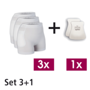 SUPRIMA Hip protectors Set 3 (3 briefs/1 pair of hip protectors)