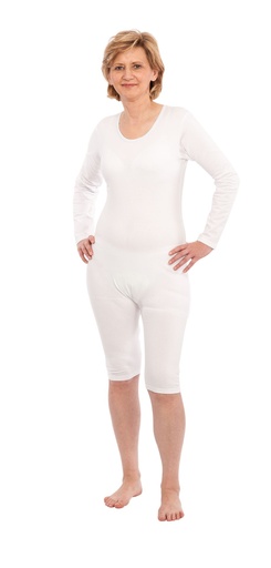 SUPRIMA Pflegebody für Damen und Herren langer Arm