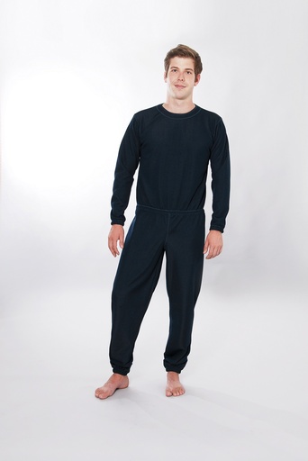 SUPRIMA Care overall tear-resistant with safety button and cuffs