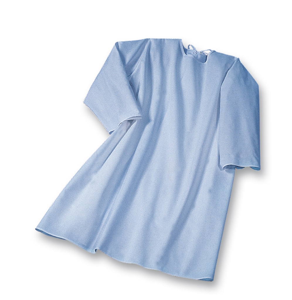 SUPRIMA Care shirt Long sleeve for women and men blue