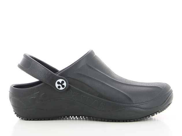 OXYPAS Smooth Krankenhaus-Clogs aus EVA BLACK