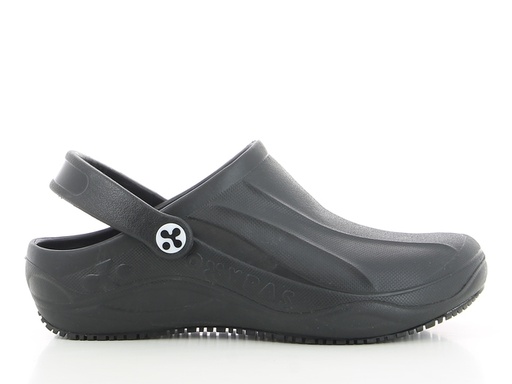 OXYPAS Smooth Krankenhaus-Clogs aus EVA BLACK