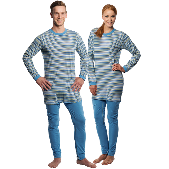 SUPRIMA CareFunction Care overall Pyjama light blue