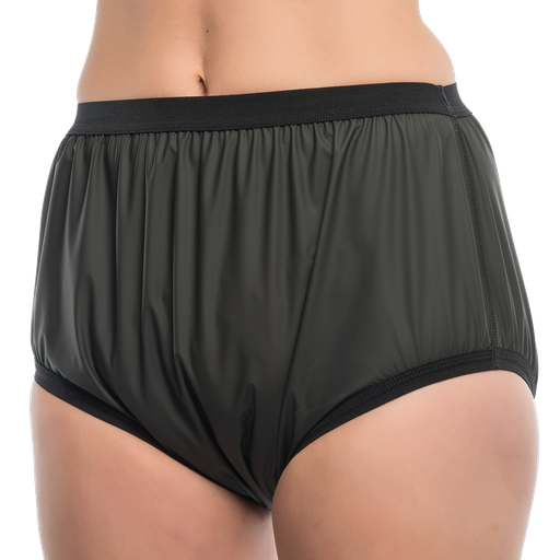 SUPRIMA PU brief with slip-on shape for incontinence anthracite