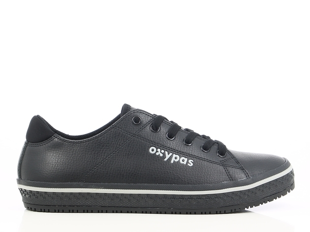 OXYPAS Leather sneaker Paola Black