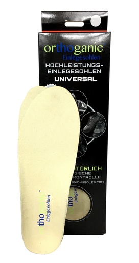 ORTHOGANIC Insole Universal leather look