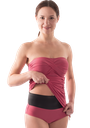SUPRIMA Ostomy bandage Neoprene black