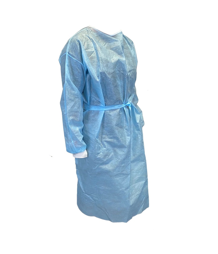 MEDDAX Visitor/work coat blue with cuffs