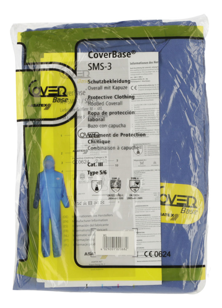 KERBL Chemical protective coverall CoverBase