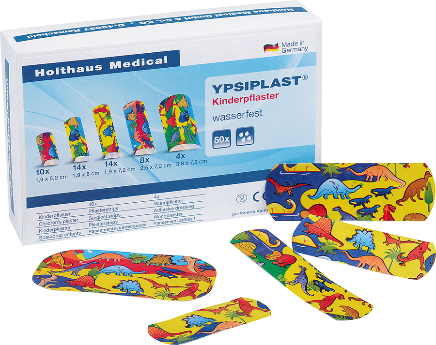 HOLTHAUS YPSIPLAST Kinderpflaster wasserfest