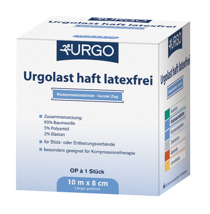 URGO Urgolast haft latex-free Ideal bandage with short stretch